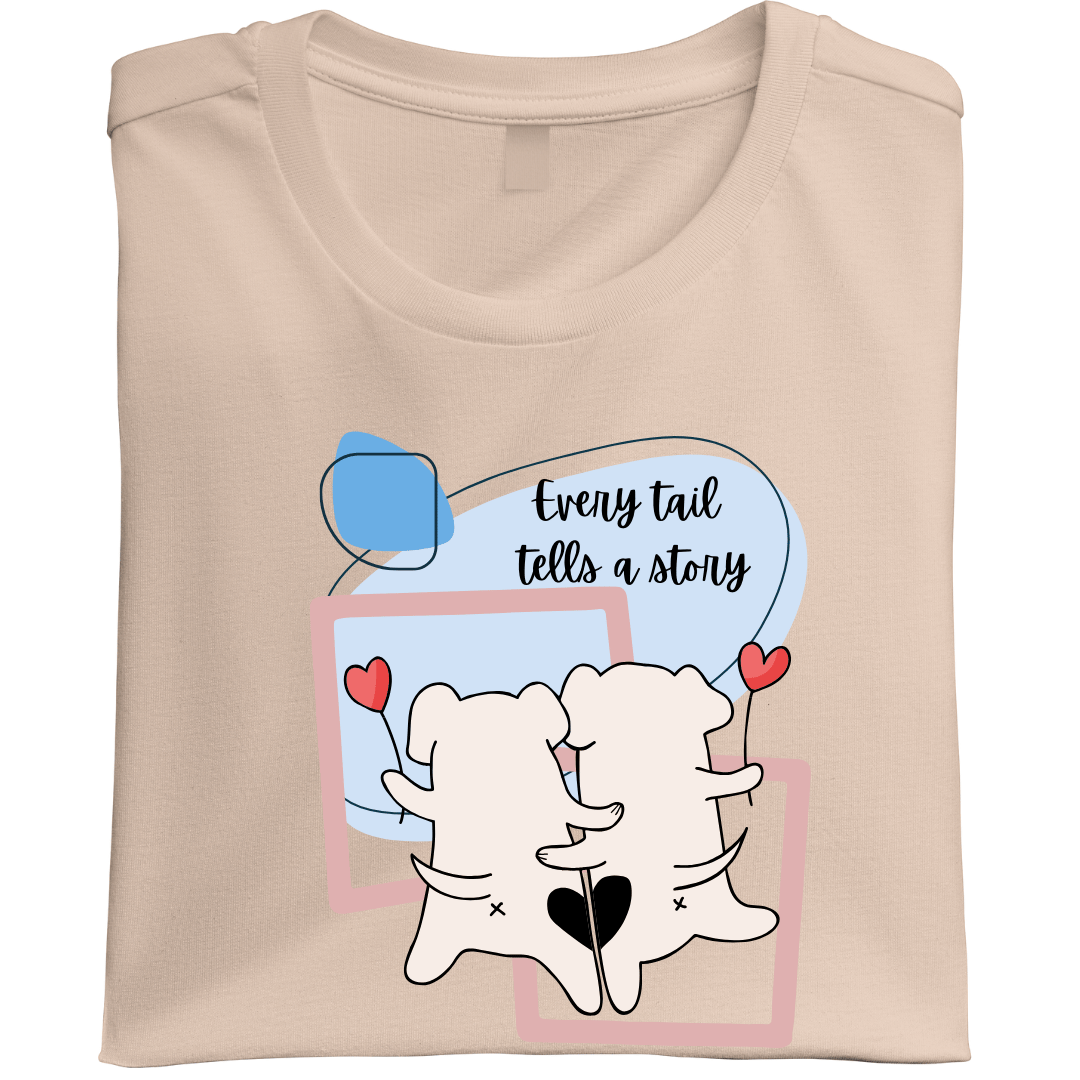 every Tail tell a story Unisex Classic Crew T-Shirt