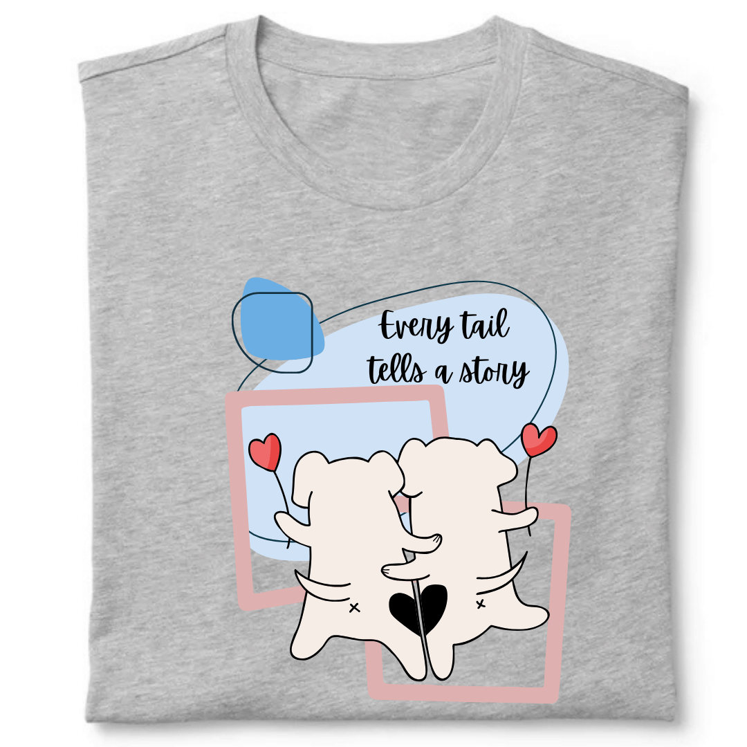 every Tail tell a story Unisex Classic Crew T-Shirt