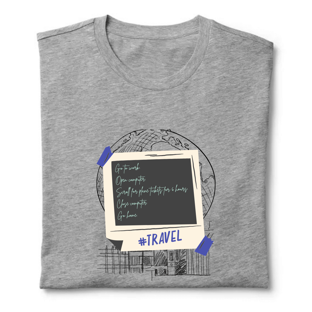 Plan trip Unisex Classic Crew T-Shirt