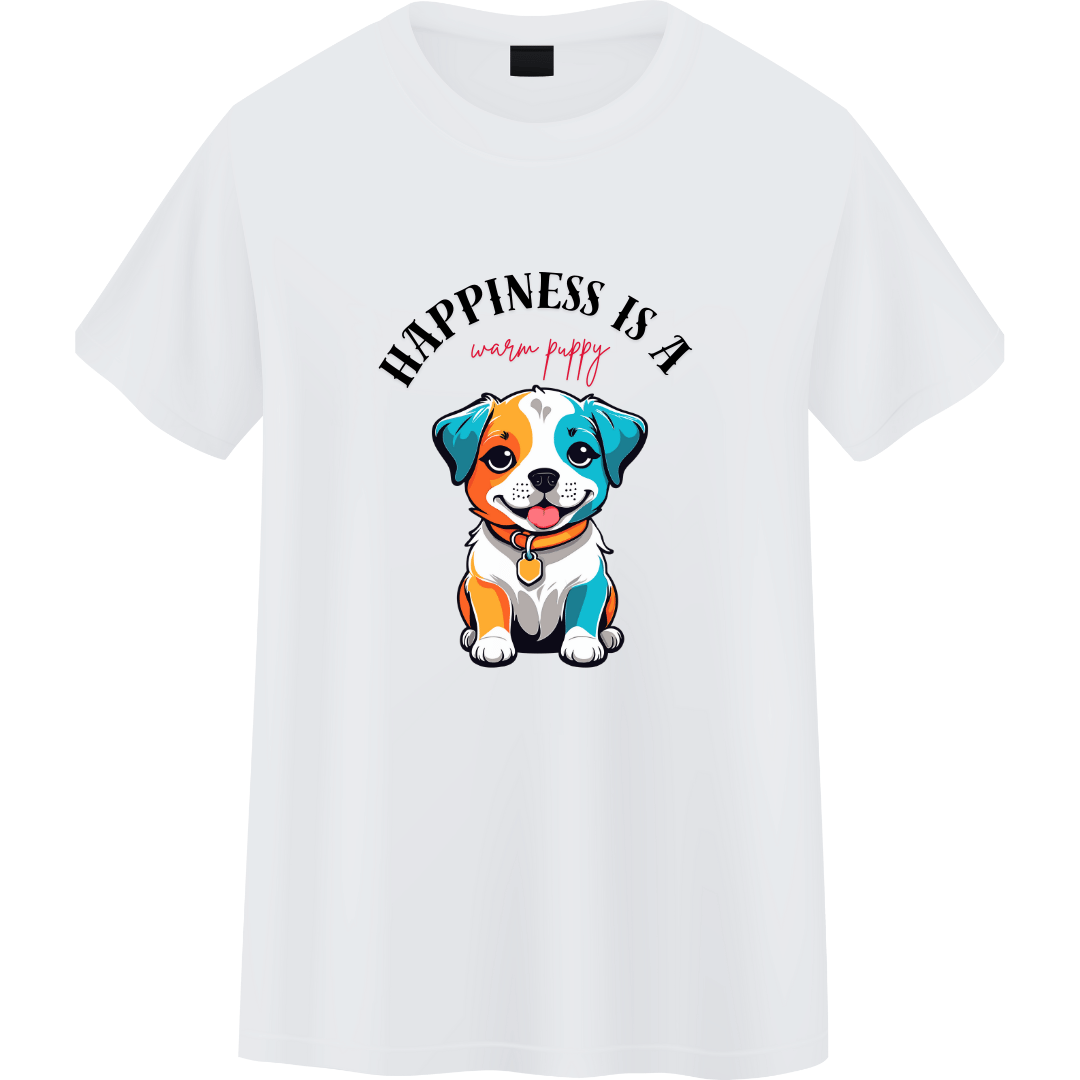 Warm Puppy Unisex Classic Crew T-Shirt