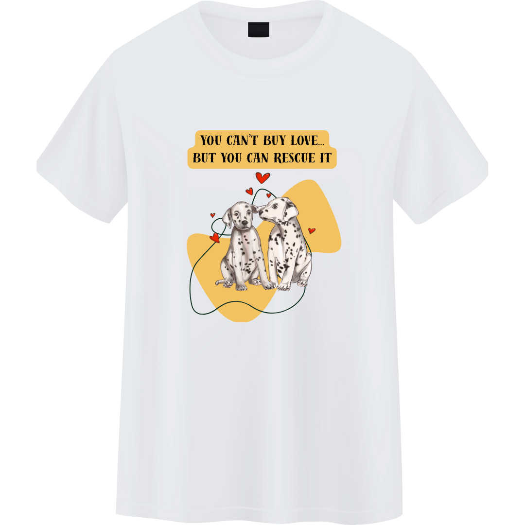 Rescue dog Unisex Classic Crew T-Shirt