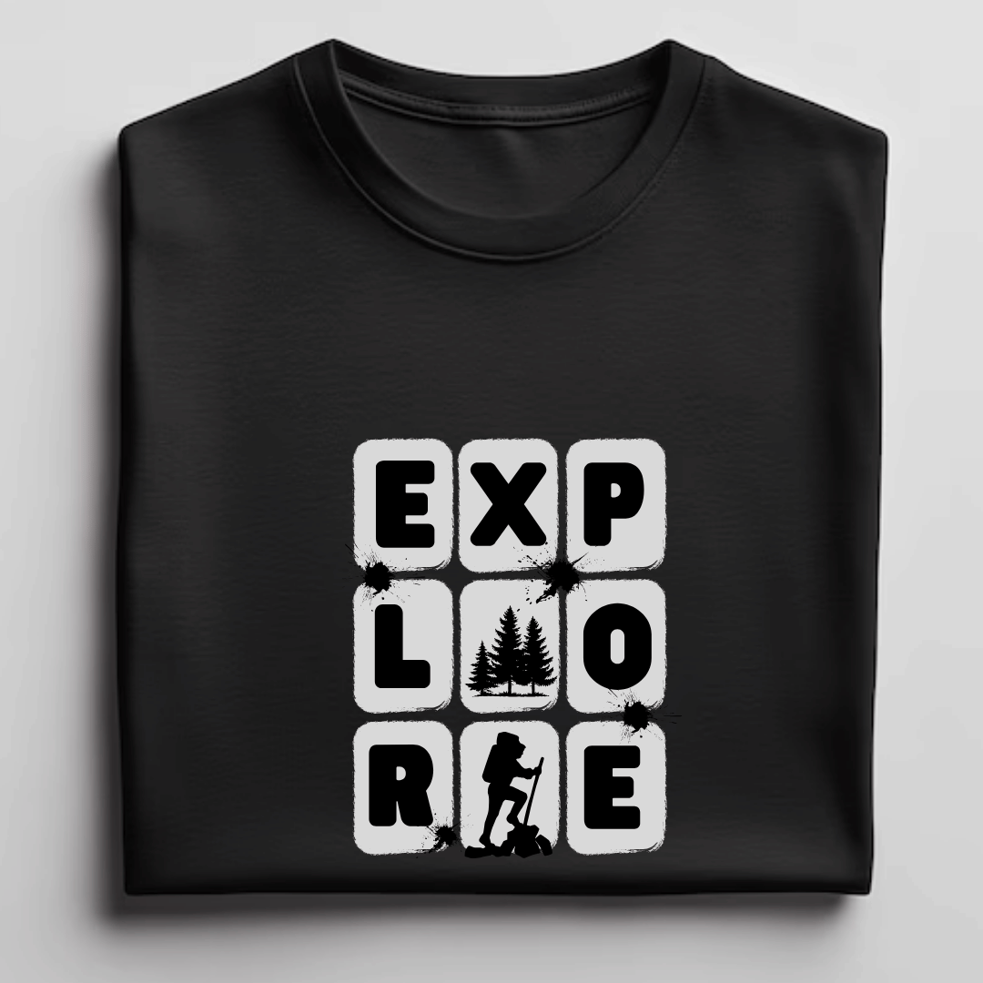 Explore Unisex Classic Crew T-Shirt