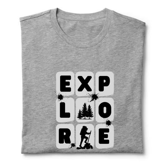 Explore Unisex Classic Crew T-Shirt