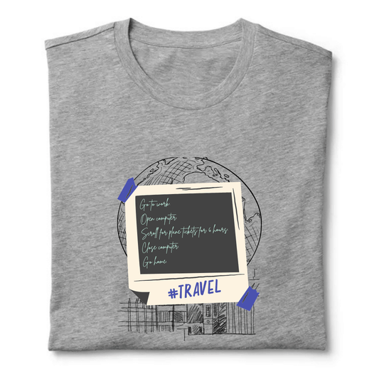 Plan trip Unisex Classic Crew T-Shirt