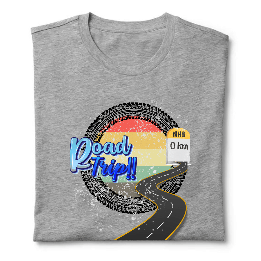 Road trip Unisex Classic Crew T-Shirt