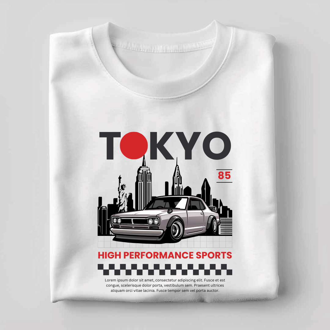 Tokyo Unisex Classic Crew T-Shirt
