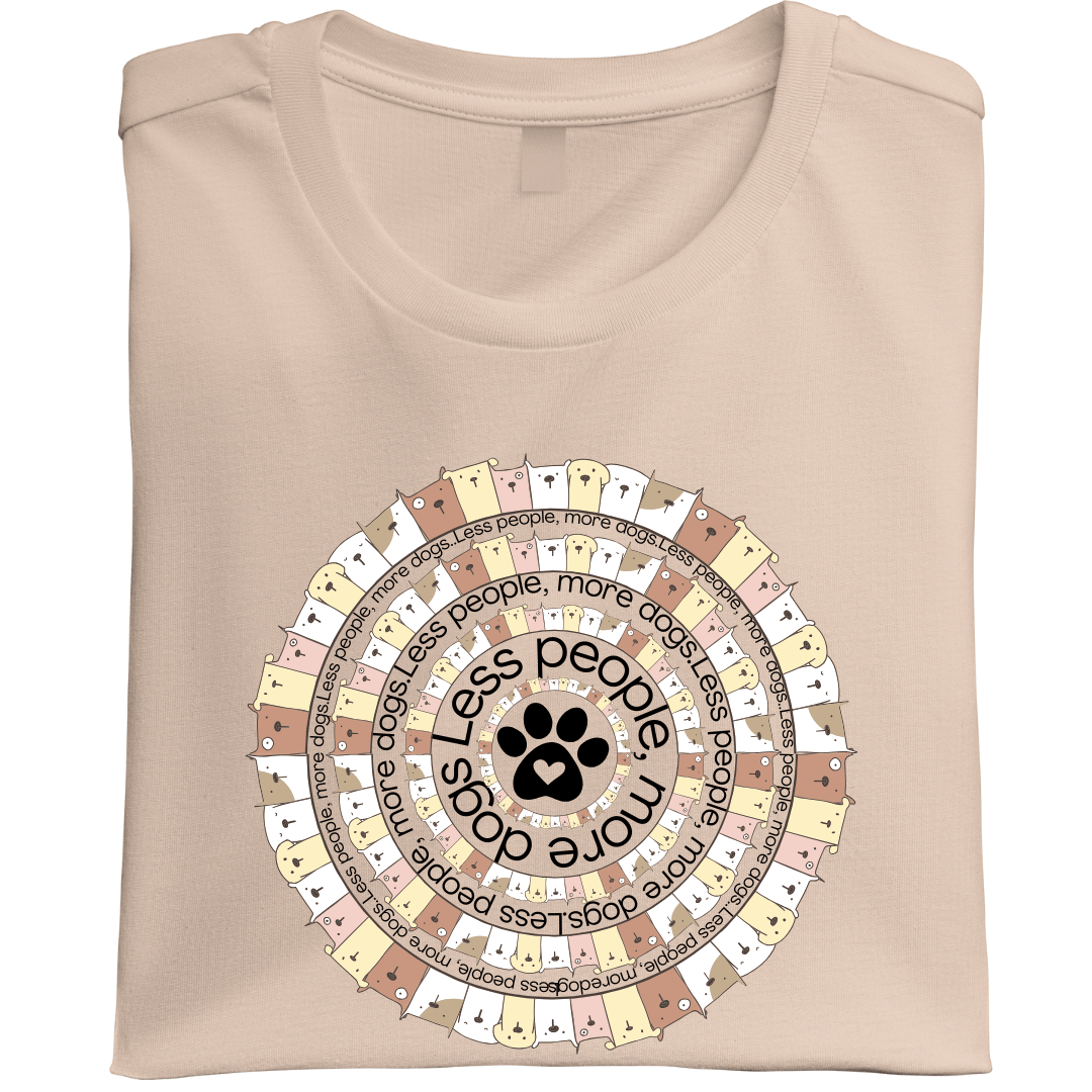More Dog less People Unisex Classic Crew T-Shirt
